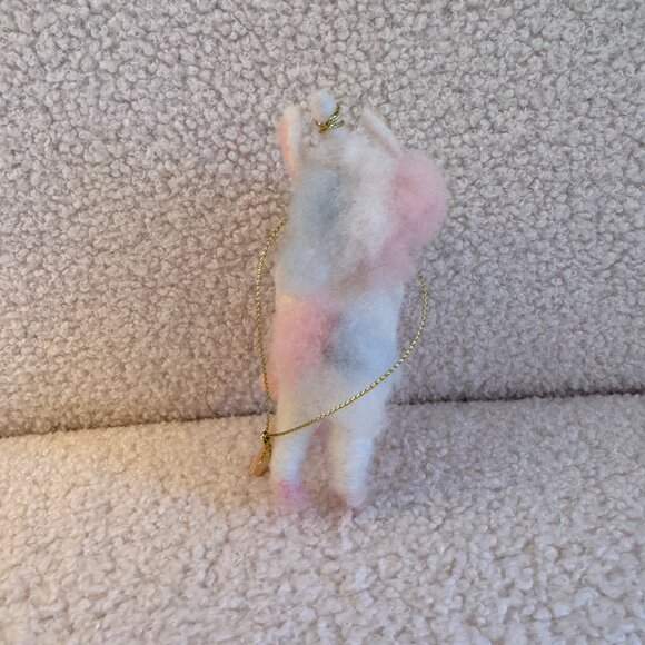 Felt Unicorn Christmas Ornament - Picture 3 of 4